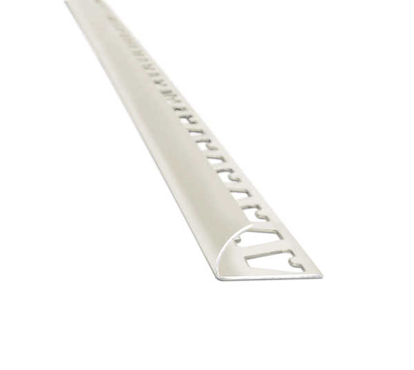 Atrim guardacanto arco alumino 10mm x 2.5mts natural 1569