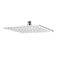 Ducha FV 250 mm fija articulada cuadrada metálica 0126.MC0-25-CR