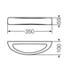 Toallero Ferrum fix integral blanco AFX-TO-016-BL