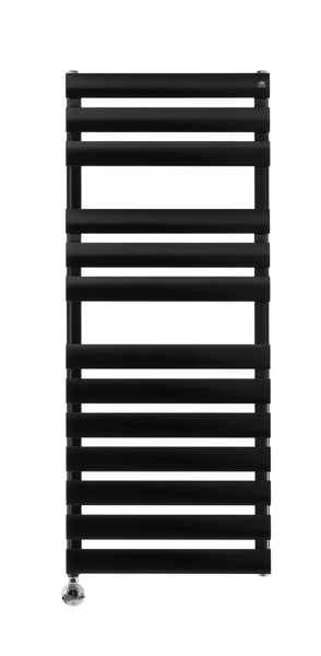 Toallero Radiarte Firenze Agua 1200x450 Negro TFI1200450N