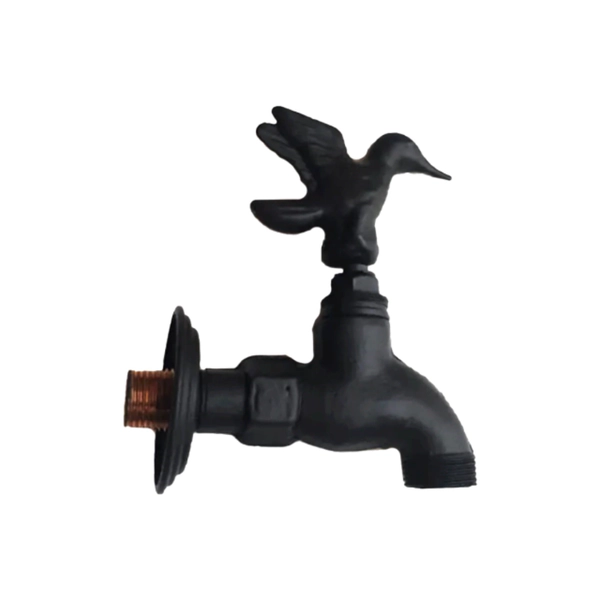 Canilla robinet jardin colibri negro mate 87040127