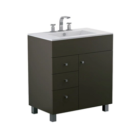 Mueble vanitory Ferrum 75 cm cadria sin mesada de pie CDR-MB-017-MO