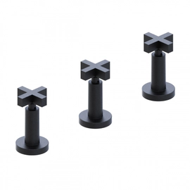 Griferia de bidet Hidromet Look cruz black 31102