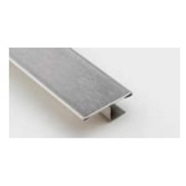 Moldura Moldumet para Piso flotante Acero Inox C9E