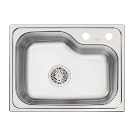 Bacha de cocina Tramontina 55x40x19cm morgana compact satinado 93815122