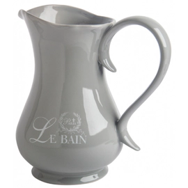 Jarra Porcellana Ottone Le Bain gris AC58.15