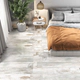 Porcelanato Tendenza 19x119 Brushed white mate rectificado 1°(1.37)