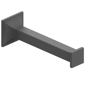 Accesorio de baño Hidromet New Castle Portarrollo black 50061NEGR