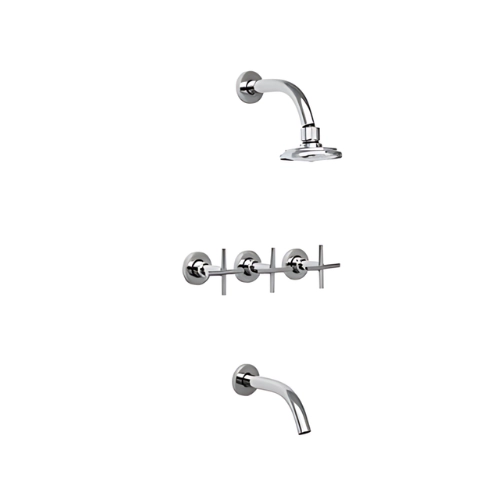 Griferia Andez Bañera Con Transferencia Next Cromo (600.37)