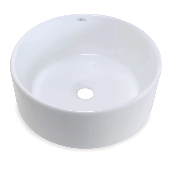 Bacha de apoyo redonda Ideal KAE 40X12 Cm