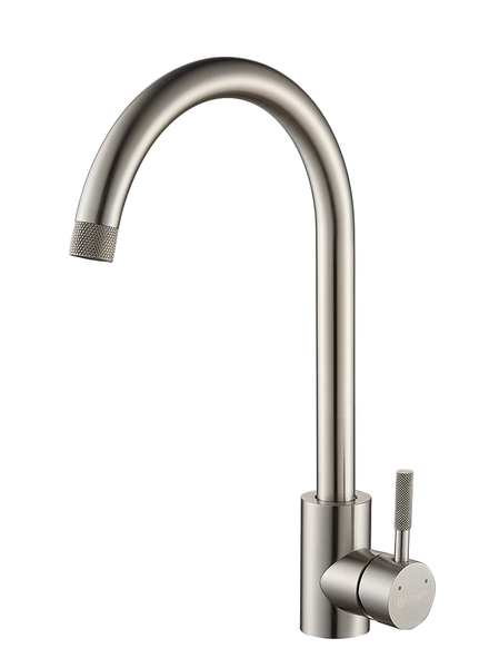 Griferia de cocina monocomando bono steel acero satinado Ultragrif