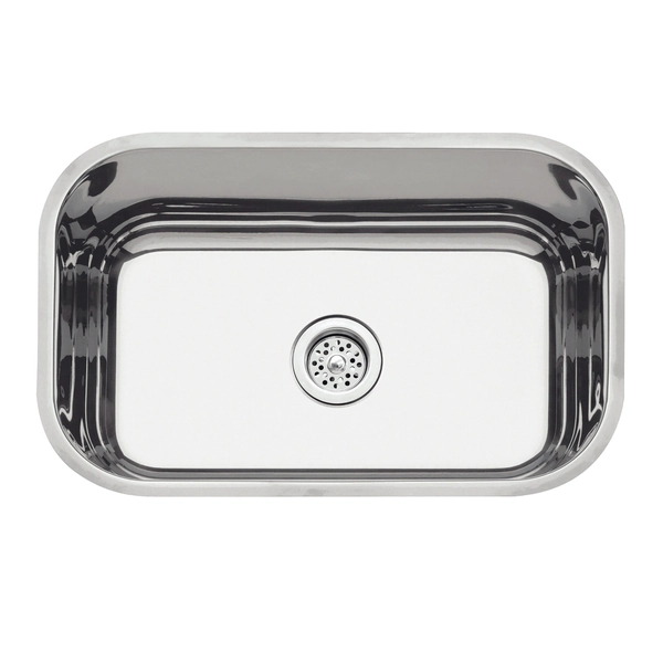 Bacha de cocina Tramontina 47x30x17cm lavínia 47BL pulido 94083500