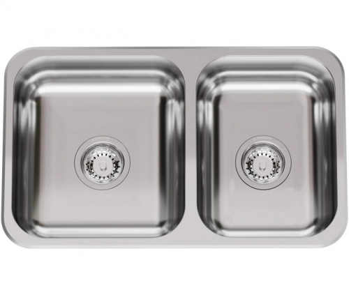 Bacha de cocina doble Johnson R63