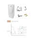 Mingitorio inteligente Triton Slim