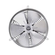 Extractor semi industrial con reja 25CM ECOCLIMA 825 R
