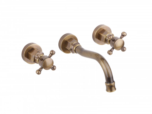 Griferia de Pared Lavatorio Häaz Vintage Bronce Viejo Estalgrif 352/011-16