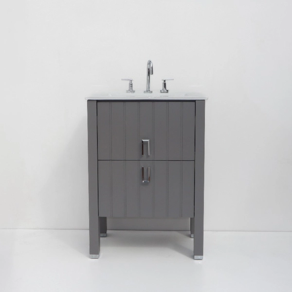 Vanitory Campi mueble sin mesada deck gris 62x48x84 DE60G