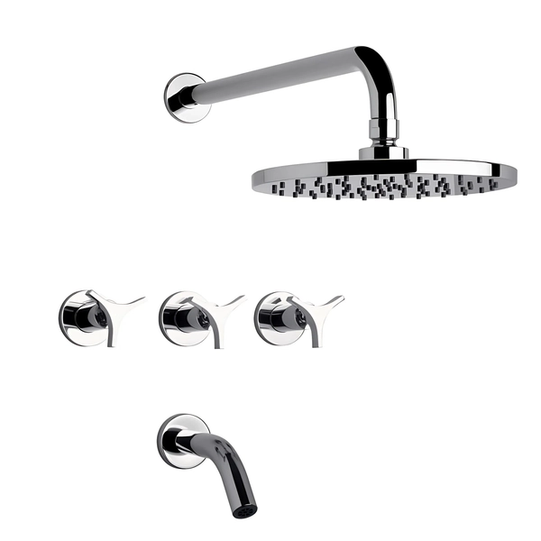 Grifería de ducha FV triades con transferencia 0103/C3-CR