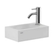 Bacha de lavatorio Ferrum 40x25cm tori 1AG blanca TOR-MS-001-BL
