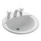 Bacha de lavatorio Ferrum armonica blanca 3AG ARM-BH-135-BL