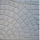 Piso Adoquinado de cemento Lanik 40x40 circ- chico gris 1203