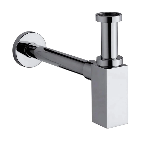 Descarga FV lavatorio cuadadrada con sifon 0242.03-CR