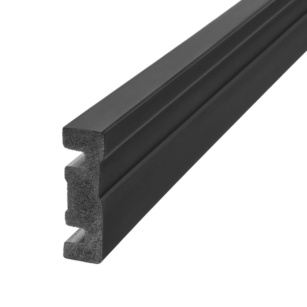 Contramarco Atrim Line 50mm x 15mm negro mate 3003