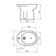 Bidet Ferrum andina1 ag blanco AND-BI-100-BL
