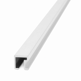 Listello cuadrado cromo brillante 9 mm x 9 mm x 2,45 m Atrim