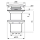 Desagüe FV soft touch para lavatorio 0248.01-CR
