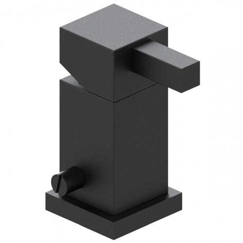 Griferia de bidet Monocomando Hidromet One Block 3502 negra