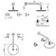 Griferia de ducha Hidromet Sun lever s/transf black 4509
