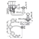 Grifería de bidet FV alerce a sopapa 0295/D7-CR