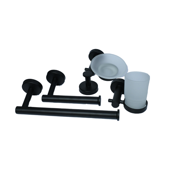 Set accesorios 5 piezas Daccord Trevi negro ACC0IMP 55