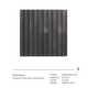 Marmo Arren Concavo Volcanico 29.8X29.8 NSM859 Arren