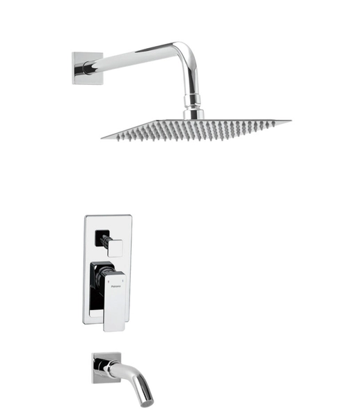 Griferia de ducha Peirano Soria c/transf Monoc cr 80-152