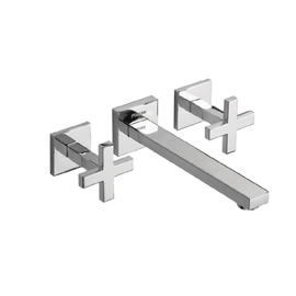 Griferia Pizza Unique Cruz Pared Cierre Ceramico