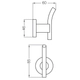 Percha FV libby cromo 0166/39-CR