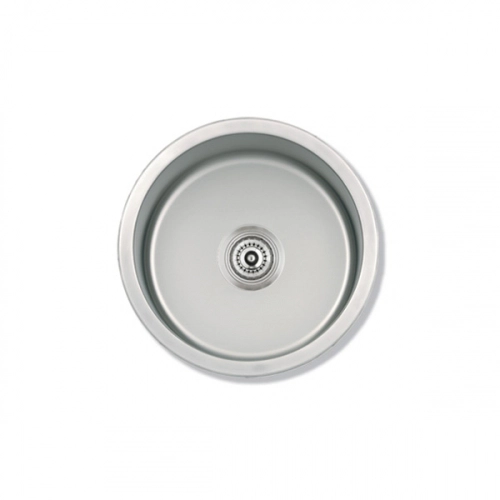 Bacha de cocina Mi Pileta Simple Encastrable Redonda Ac 460E