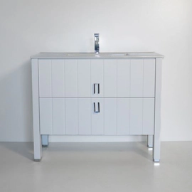 Mueble Campi Deck 100 blanco Sin mesada 102x48x84 DE100