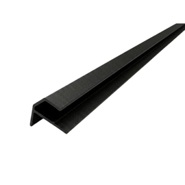 FFW Perfil de Aluminio Esquinero Ext Negro 140x4.5x4.5cm (x2) CEBKSH