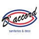 Organizador esquinero un estante Daccord Negro ORG0IMP 64