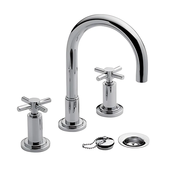 Grifería de lavatorio FV temple pico largo 0207/87-CR