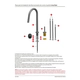 Griferia monocomando cocina Peirano beat Joystick niquel 20-201NI