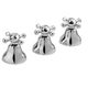 Griferia de bidet Peirano Cromo Y 70-001