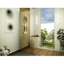 Mampara paño rebatible Shawer Inc platil 80x185