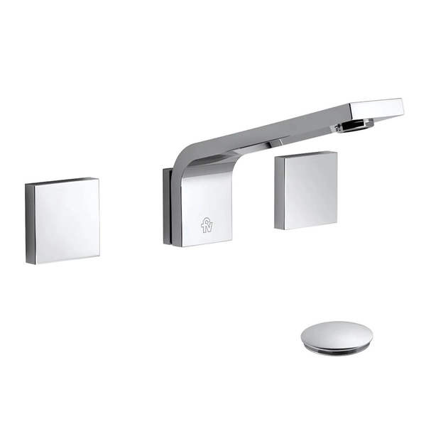 Grifería de lavatorio FV chalten desagüe soft touch 0203/H4-CR