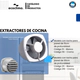 Extractor para cocina diam.25 pared ECOCLIMA 111