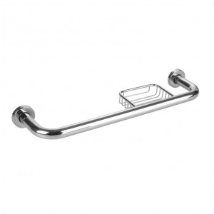 Daccord Agarradera Recta Con Jabonera ac Inoxidable