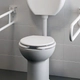 Tapa de inodoro Ferrum espacio asiento blanco ESP-TP-007-BL